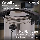 Oypla 20L Catering Hot Water Boiler Tea Urn Stainless Steel view 3