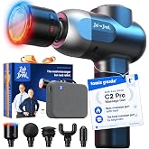 BOB AND BRAD C2 Pro Massage Gun with Heat and Cold Therapy, FSA Eligible &amp; HSA Approved, PT-Developed Deep Tissue Back Massager for Athletes, Men &amp; Women &mdash; Birthday &amp; Holiday Gifts