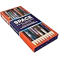 Space Swirl Colored Pencils: 10 Two-Tone Pencils Featuring Photos from NASA