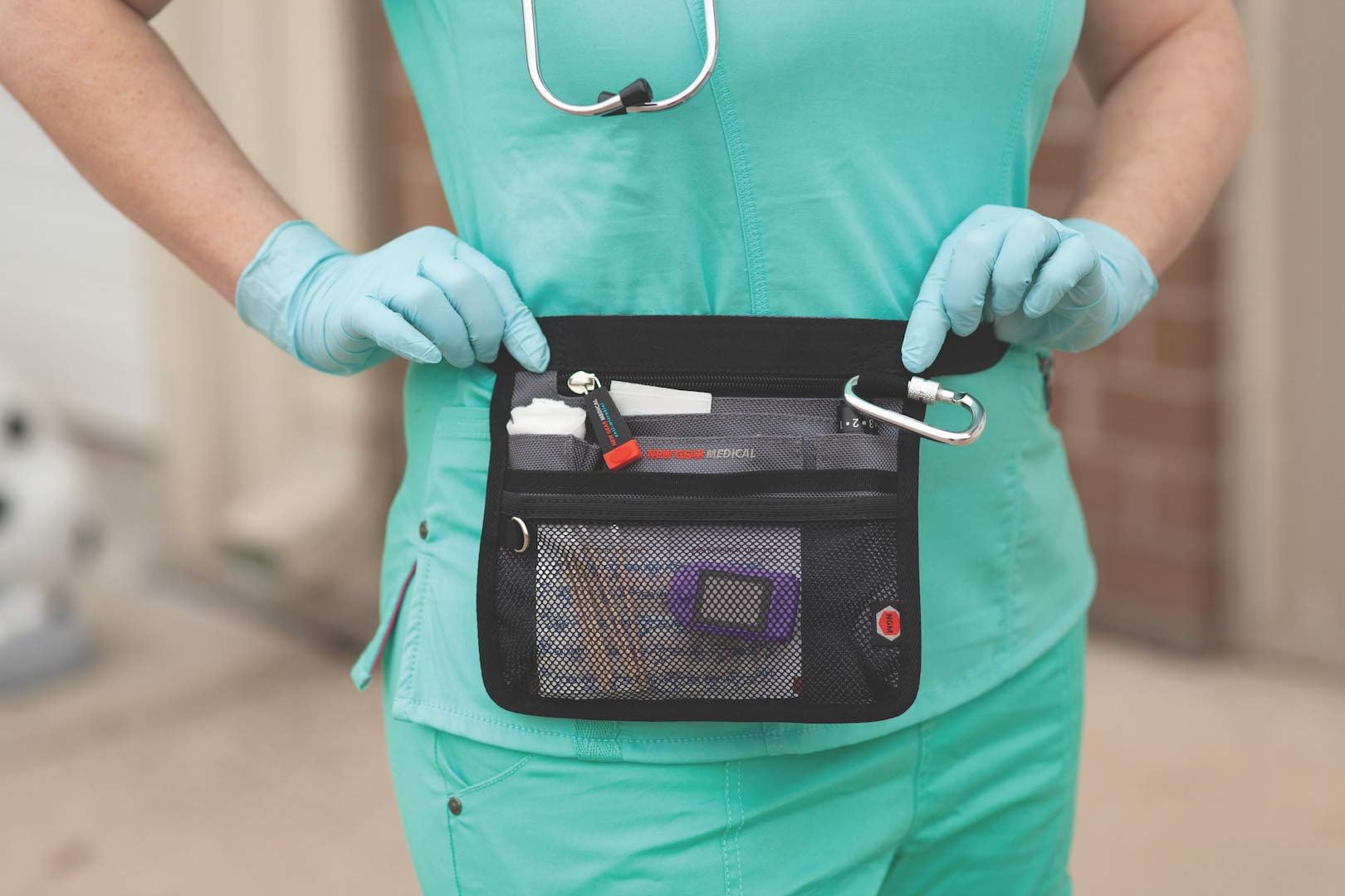 Medical Gear Nurse Waist Hip Bag, Vet Pouch, Clinical Organiser (Bag only)