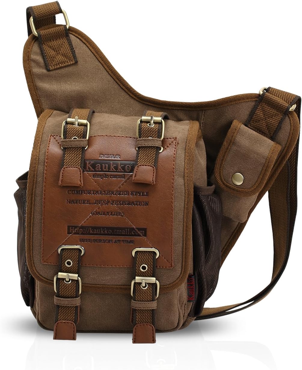 Vintage Borsa Zaino Vintage Uomo Zaino Da Viaggio Retro Zaino Di