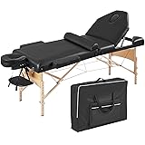 Yaheetech Massage Tables Portable Lash Bed Foldable