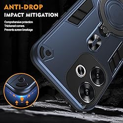 Kukoufey Drop Protection Case, Magnetic Kickstand
