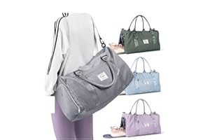 BJLFS Weekender Duffel Bags for Women Men, Travel Totes Bag for Airplane, Cute Sports Gym Dance Bag Overnight Luggage Bag with Wet Pocket Shoe Compartment, Carry On Hospital Bag for Labor and Delivery