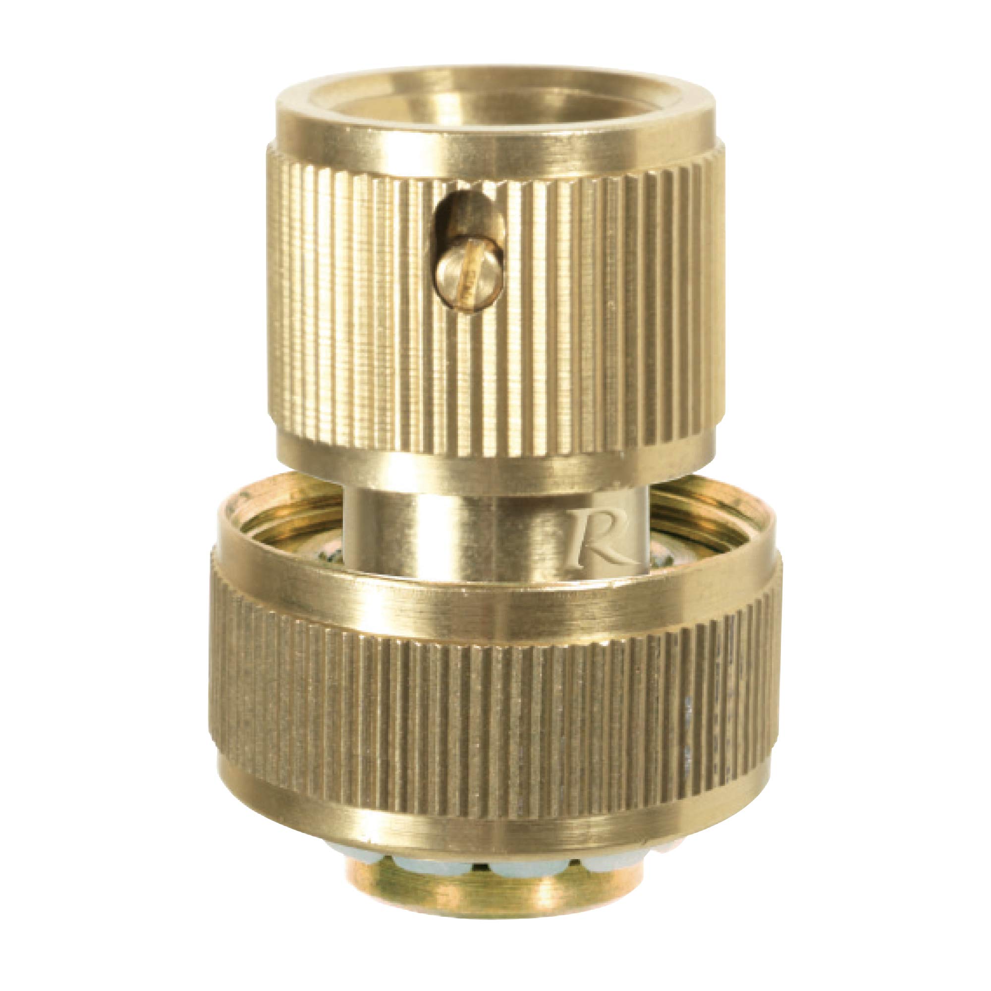 Acquastop Brass Quick Coupling 19mm on Card