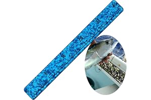 Hzkaicun Fish Ruler for Boat 40"/48" with Backing Adhesive Fish Measuring Sticker Foam Fish Measuring Board for Fishing Boat, Cooler, Kayak, Yacht Fish Ruler Boat Accessories