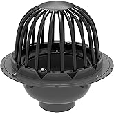PROFLO PF42850 3" PVC Roof Drain with Cast Iron Dome - N/A