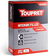 Toupret Interior Filler 2 kg - Easy Sand, No Shrink - White Professional Powder view 1