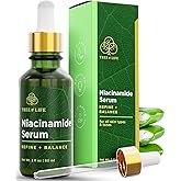 Tree of Life Beauty Niacinamide Vitamin B3 Serum, Hydrating Face Oil for Dark and Age Spots, Tightens Pores, Facial Serums fo