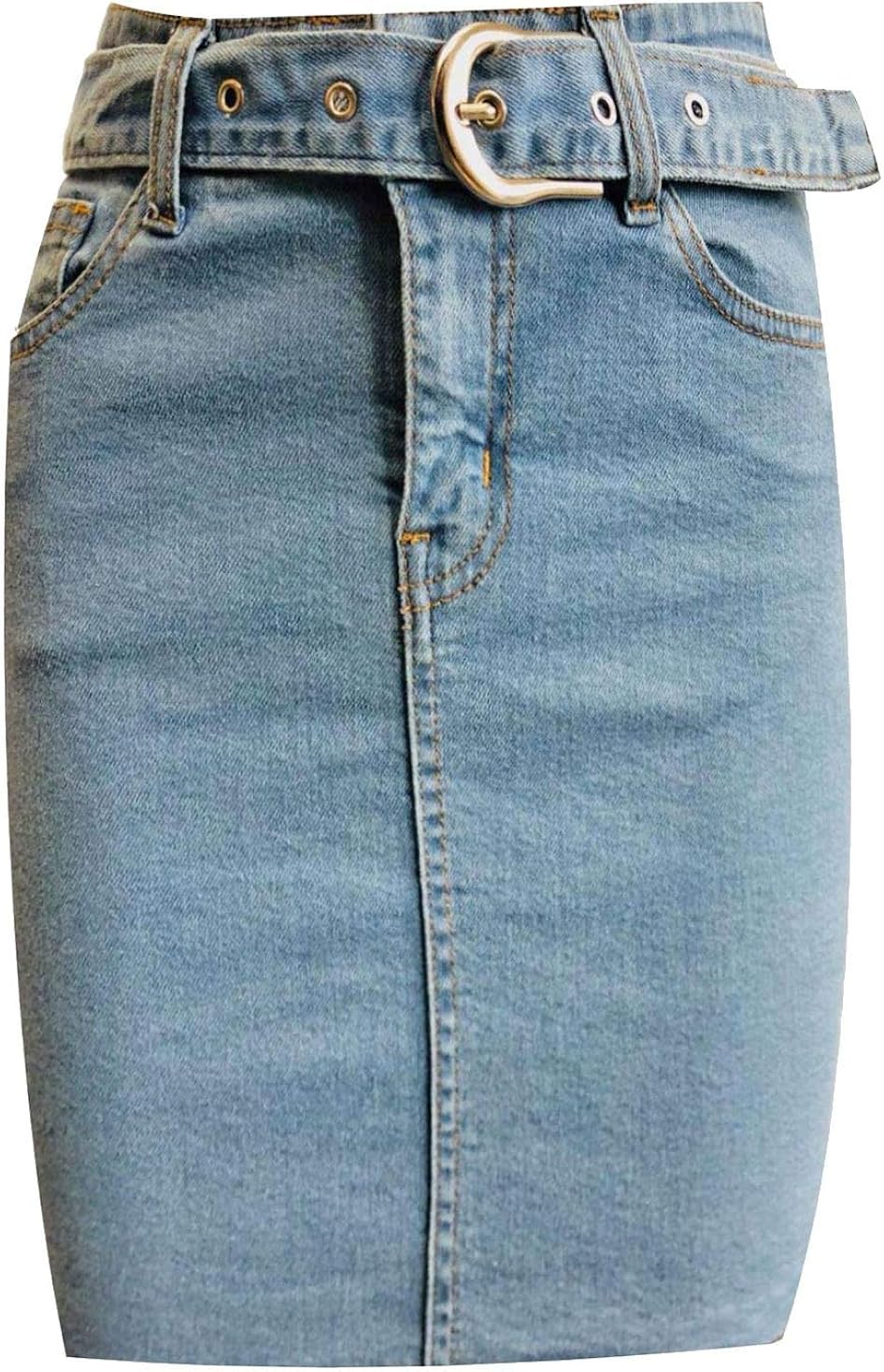 amazon ladies denim skirts