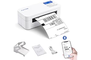 FLYFAR Bluetooth Thermal Shipping 4x6 Label Printer,Wireless Label Printer for Small Business,Support Windows,iOS,iPhone, Android,Used for Amazon,Shopify,Ebay,Ups,FedEx