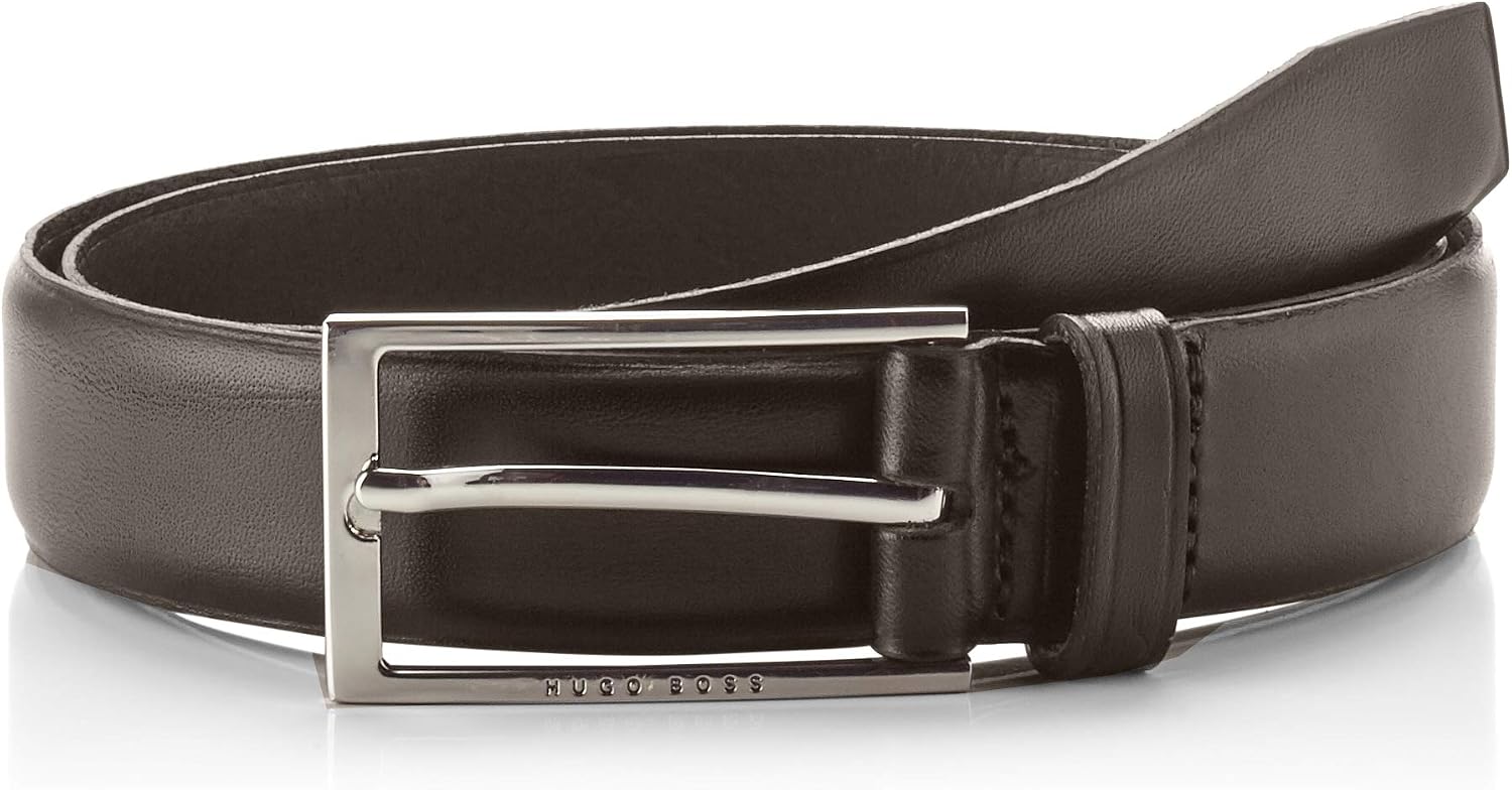Ceinture Homme BOSS - Cuir De Vache - Modèle Icon-S1 - Taille 40 - 4