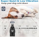 Casfuy 6-Speed Dog Nail Grinder Newest Enhanced Quiet Rechargeable Electric view 4