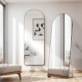 Warmiehomy Arched Full Length Mirror 165x60cm Floor Standing/Wall Hang view 7