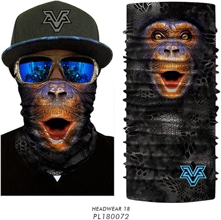 Amazon アマズフェイスマスクマジックヘッドバンドスカーフマルチユース通気性サイクリングライディングフェイスマスクキャップヘッドスカーフ フェイスマスク フェイスマスク 車 バイク