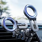 LISEN for MagSafe Car Mount, 2026 Magnetic Phone Holders for Car Air Vent Phone Mount [Ultra-Magnetic] Hands Free Cell Phone Holder Car Accessories Gifts for Men Women fit iPhone 17 16 15 14 13 12 Pro
