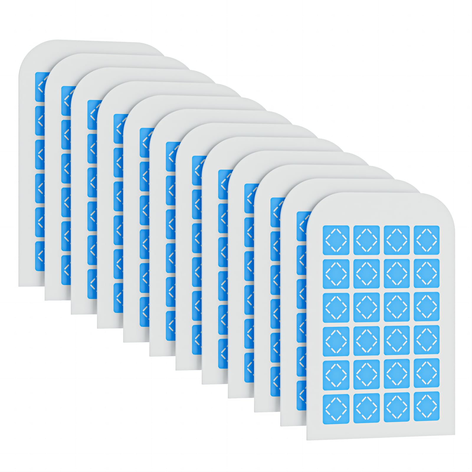 Photo 1 of 12 Pack Magnetism Glue Cards TIENBE Indoor Plug-in Fly Trap Refill Pack for TIENBE Indoor Fly Trap