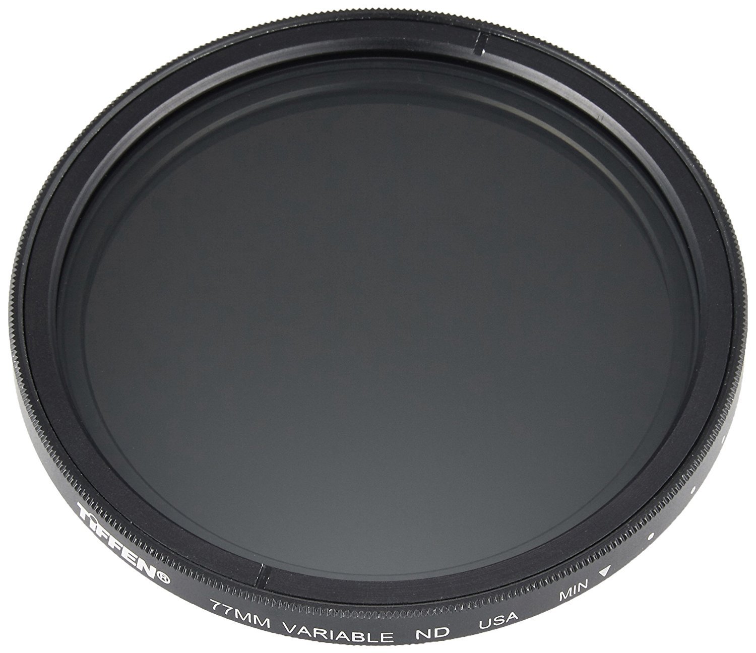 Tiffen 77VND 77mm Variable Neutral Density Camera Lens Filter-black