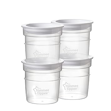 tommee tippee milk storage pots