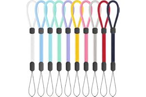 knIykmr Wrist Strap Lanyard, Adjustable Phone Lanyards for Cell Phone, Camera, Flashlight, Keychain, ID Name Tag Badge