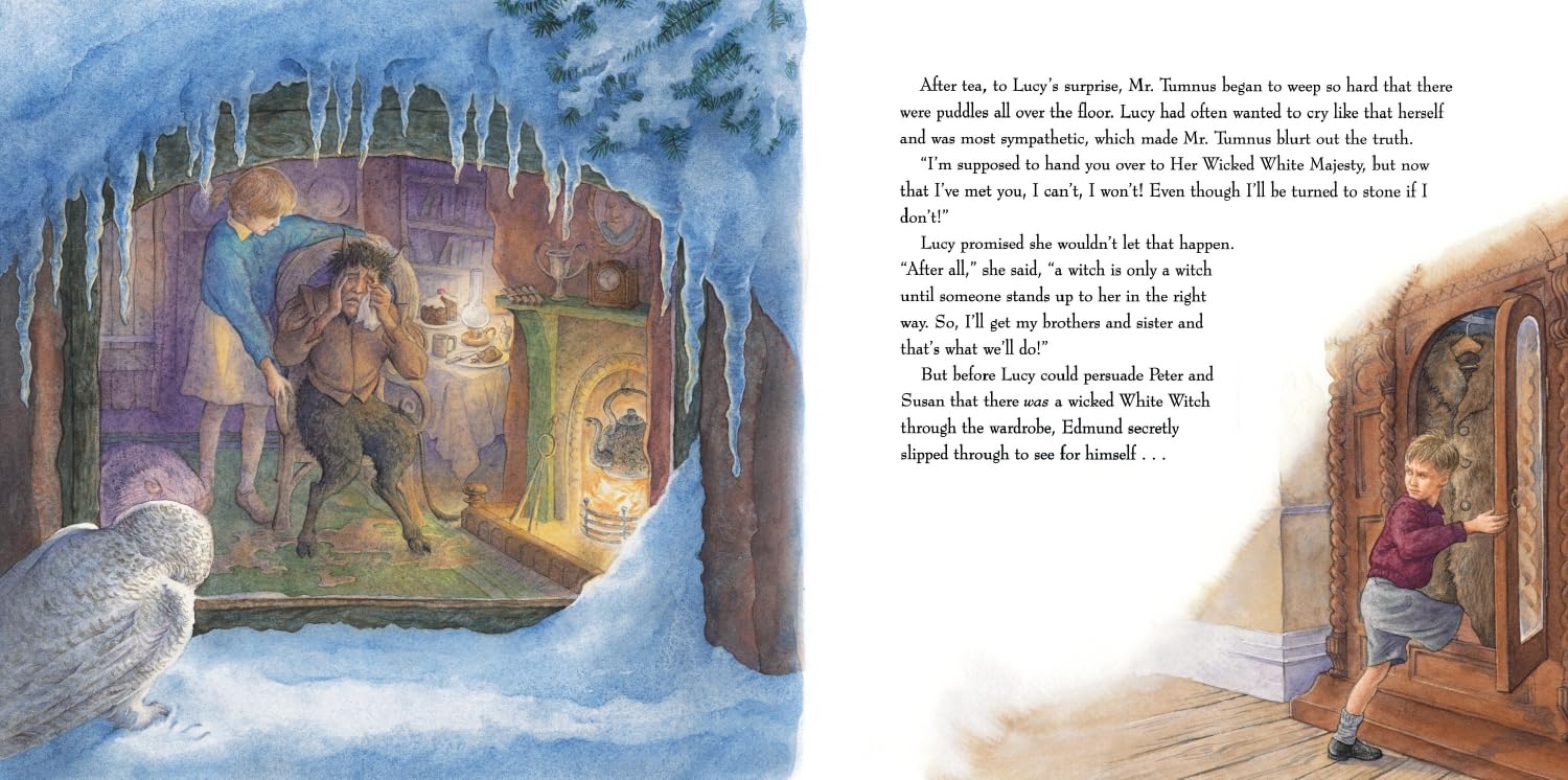 The Lion, the Witch and the Wardrobe: Picture Book Edition (Chronicles of Narnia)