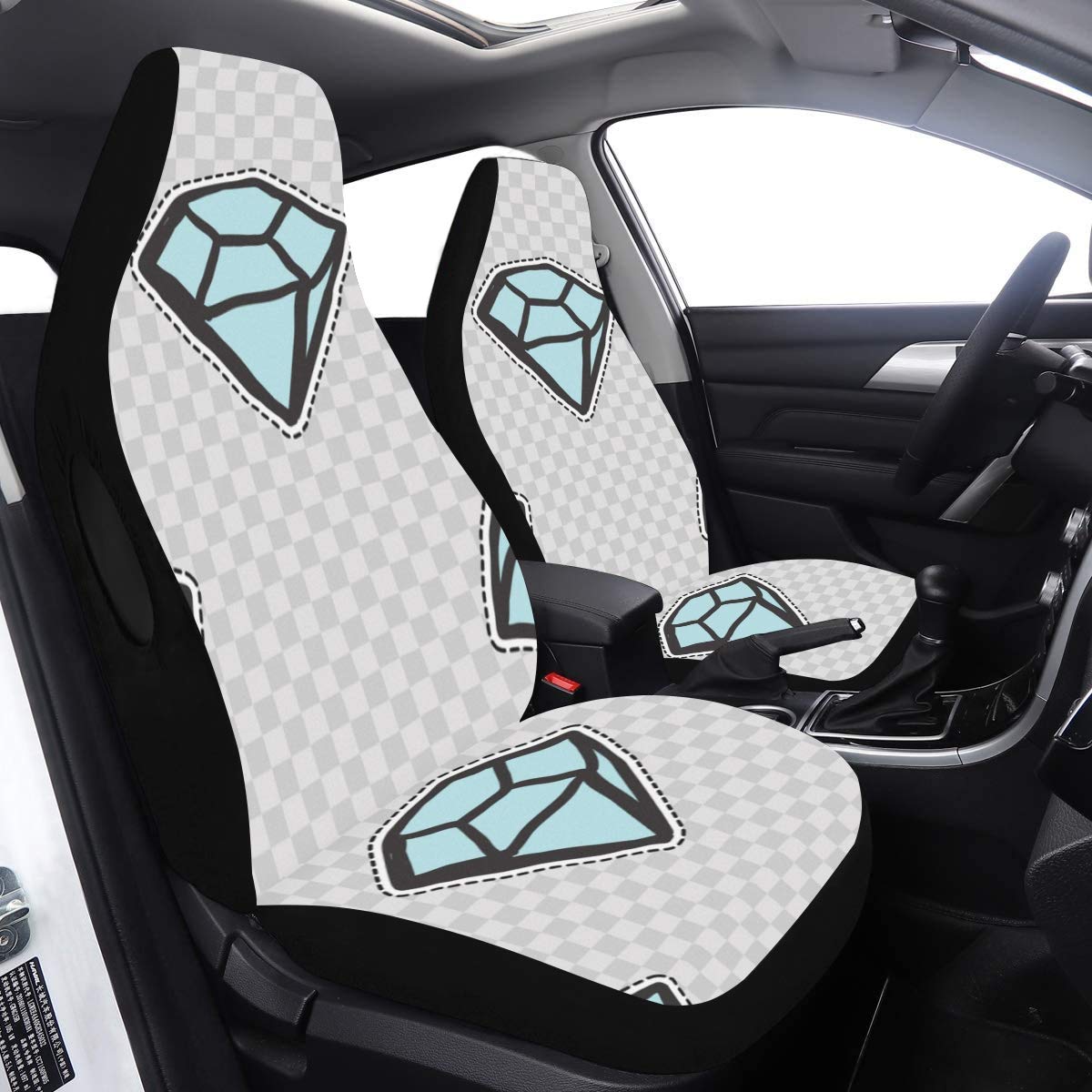 Car Seat Protector Brilliant Extravagant Diamond Car Seat