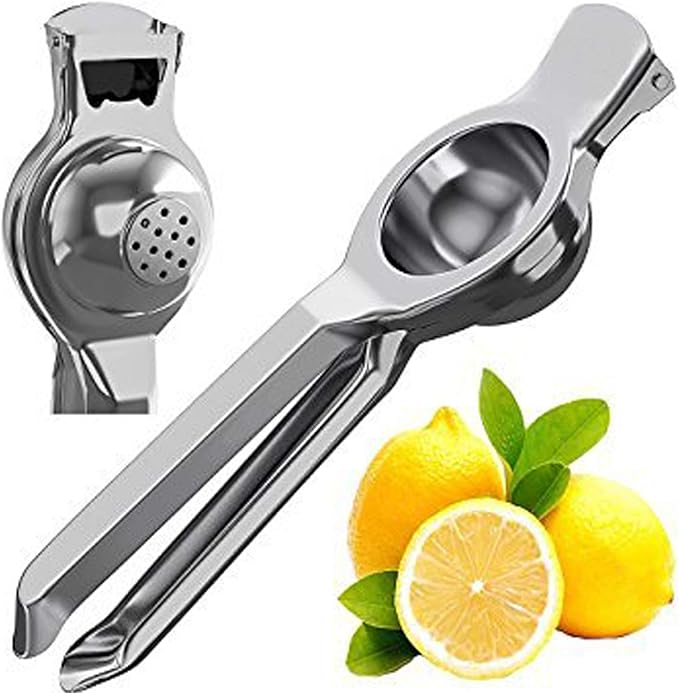 Buy MANNAT Pure Stainless Steel Very Heavy Duty Lemon Squeezer with