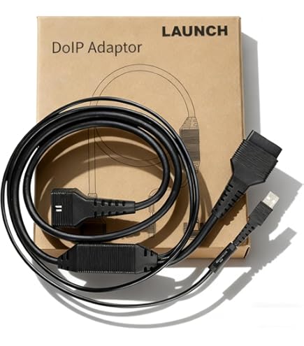 Amazon.com: LAUNCH X-431 DoIP Connector Adapter Cable with USB and