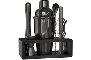 Highball & Chaser Cocktail Shaker Set: Bartender Kit for Home Bar Mixology Cocktail Bar Set Plus E-Book with 30 Recipes