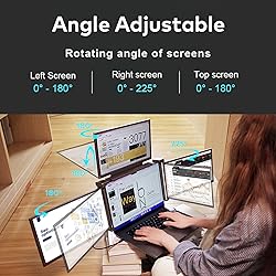 VILVA 14 Inch Laptop Screen Extender,FHD 1080P IPS