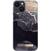 iDeal Of Sweden Fashion Case iPhone 14/13 (Microfiber Lining, Wireless Charger Compatible) (Golden Twilight Marble)
