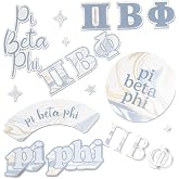 Desert Cactus Pi Beta Phi Sorority Sticker Decal (Marble) | Officially Licensed Vinyl for Laptop, Water Bottler, Cars and Scrapbook, Merch