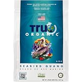 True Organic Seabird Guano &ndash; Organic Fertilizer for Abundant Fruits, Flowers, Vegetables, and Foliage &ndash; 4lb Bag Covers 70 Sq. Ft.