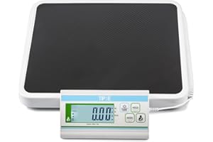TIPRE Medical Grade Floor Scale Professional Physician Scale 660lb Wrestling Scale for Body Weight Bariatric Scale Heavy Duty Easy to Read Separate Display Screen for Home, Hospital & Physician Use