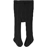 CMNXFNC Baby Girls Tights Cable Knit Cotton Leggings Stockings for Newborn Infants Toddler