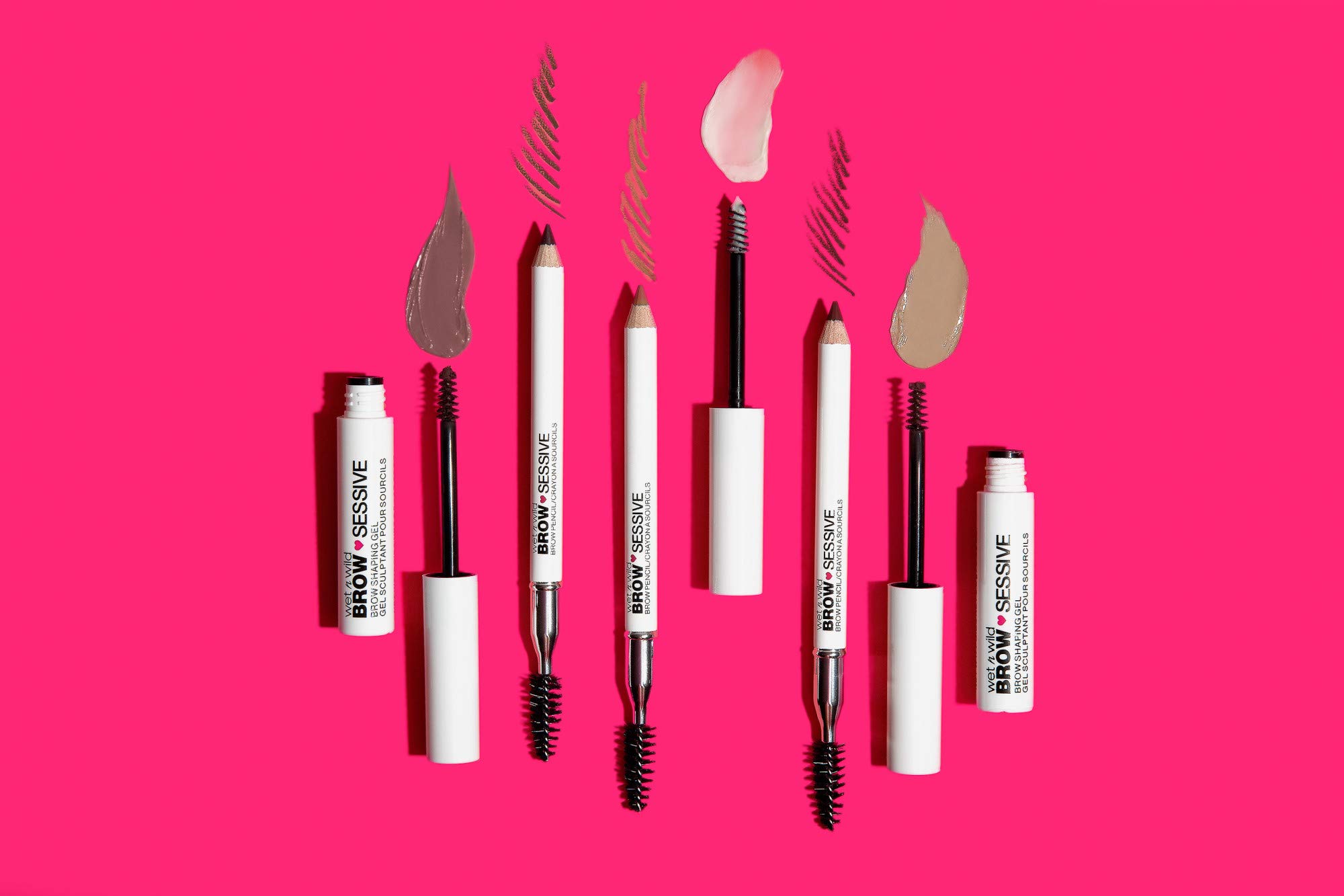 wet n wild Brow-Sessive Eyebrow Shaping Makeup Gel Brown