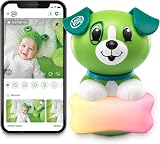 LeapFrog Scout 1080p Baby Monitor with 360° Pan Tilt Night Vision WiFi