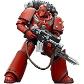 BEERISE JOYTOY 1/18 Blood Angels MKVI Tactical Legionary Action Figure | Warhammer The Horus Heresy,5&lsquo;&rsquo;,Classic Character,Collectible,Age 15 and Above