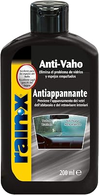 Liquido Antiappannante Vetri Auto, Specchi e Vetri Bagno - 200 ml