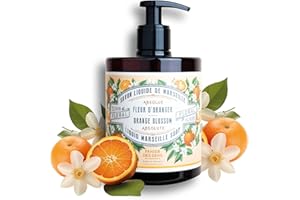 Panier des Sens - Liquid Hand Soap - Orange Blossom Hand Wash - Foaming Hand Soap with Coconut Oil - Refillable Kitchen & Bat
