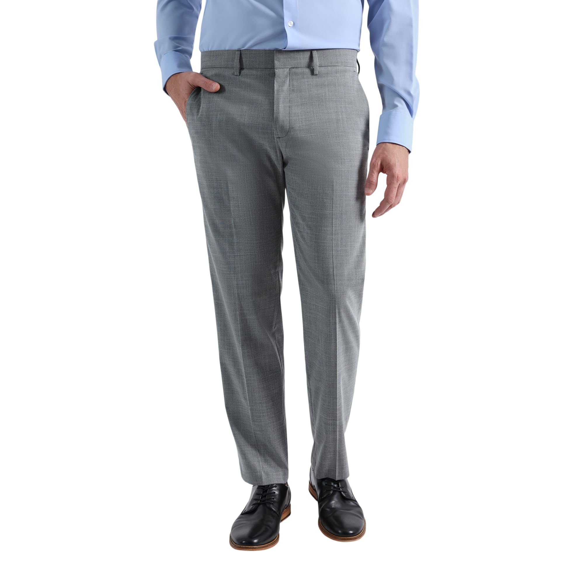Haggar Men’s JMH Premium Slim Fit Suit Separates Jacket, Medium Grey