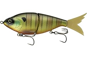 6TH SENSE Flow Glider – 130mm Baitfish Glide Swimbait – Realistic Darting Action, Ideal for Shallow & Deep Water – High-Performance Bass Fishing Lure