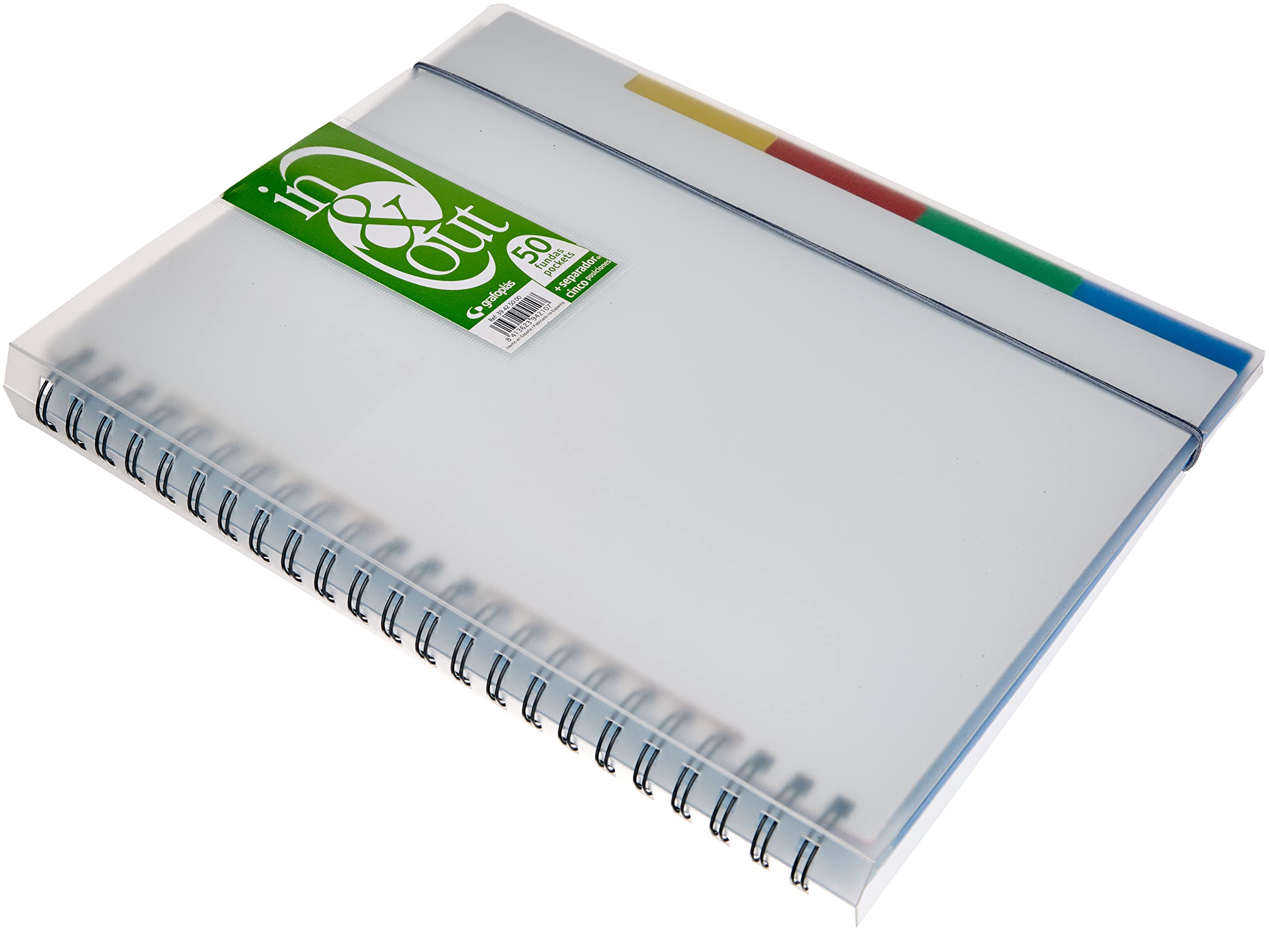 Grafoplás Classic A4 Duvet Covers and Folders, Polypropylene, Transparent, 50 Sleeves