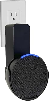 Sintron Wall Mount Holder for Echᴏ Pop Black Outlet Mount, Cable Management view 1