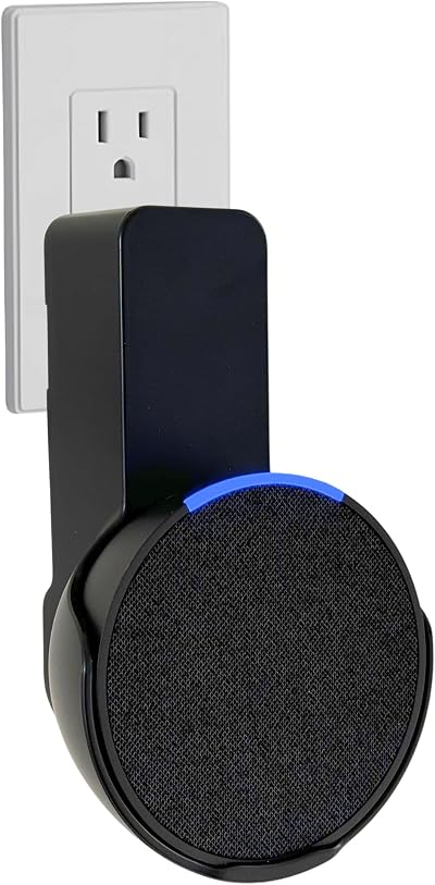 Sintron Wall Mount Holder for Echᴏ Pop Black Outlet Mount, Cable Management