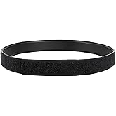 TACNEX Inner Belt with Loop Liner Police Reversible Leather Under Duty Belt Buckleless for Law Enforcement Security 1.5" Wide