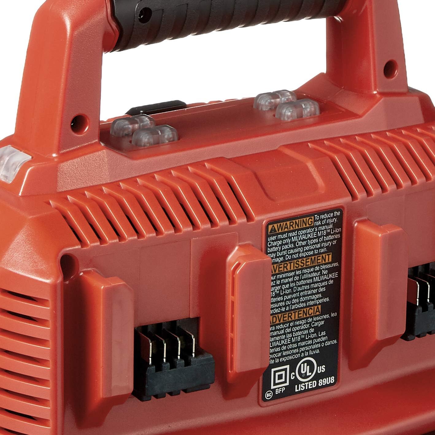 Milwaukee 48-59-1806 M18 Six Pack Sequential Charger - Cordless Tool Battery Chargers - 