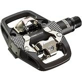 LOOK Cycle Bicycle Pedals, X-Track En-Rage MTB Pedals Standard SPD Mechanism Compatible Clipless Pedals