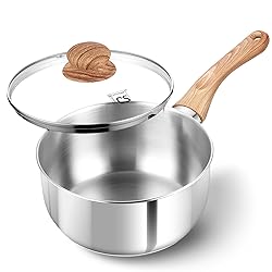 KOCH SYSTEME CS Stainless Steel Saucepan, 3 Quart