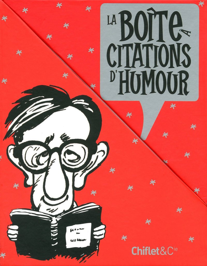 Coffret La Boite A Citations D Humour Chiflet Jean Loup Amazon Fr Livres